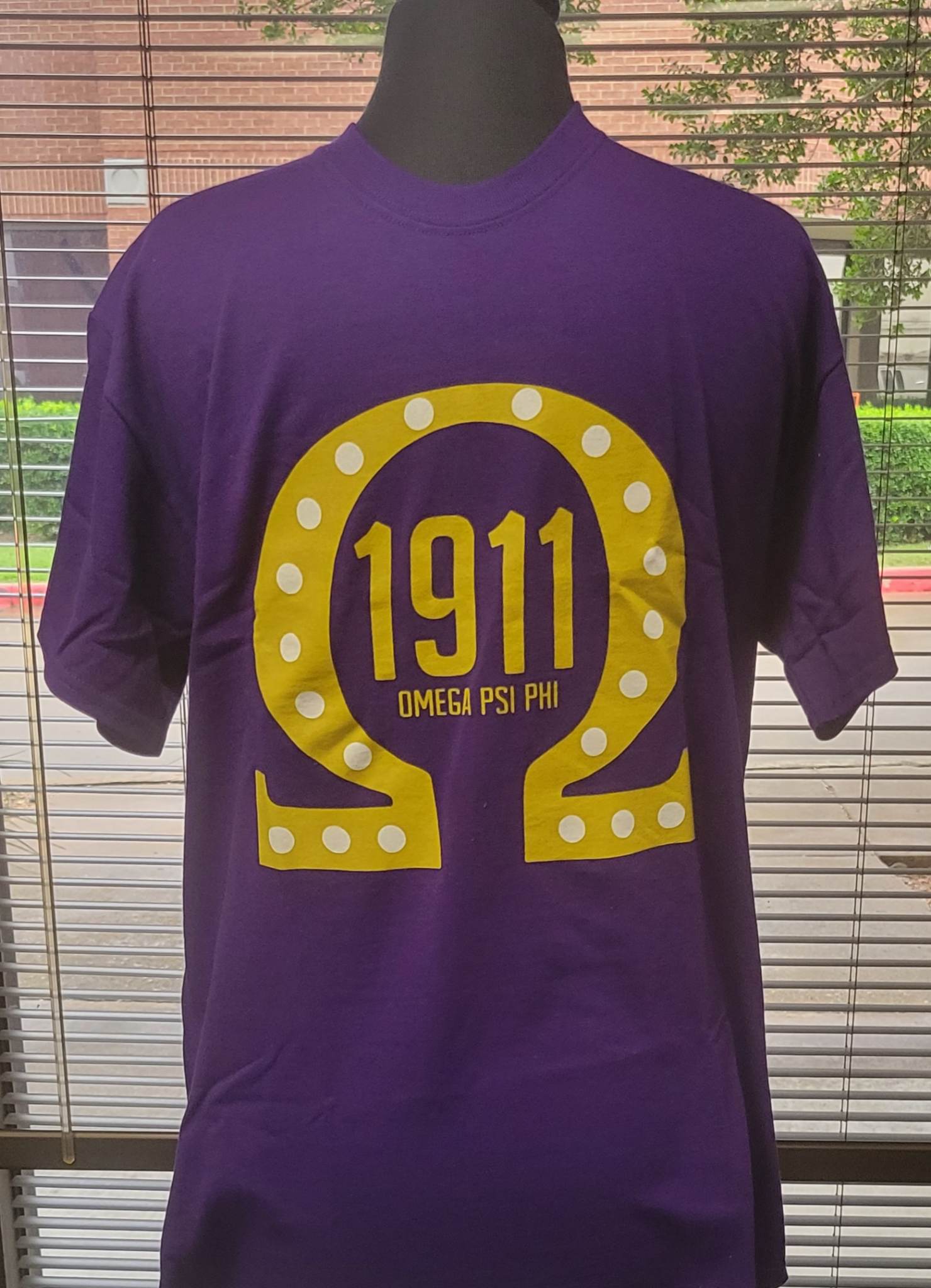 Omega Psi Phi Purple T - shirt - Diva Starr Boutique